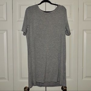 Striped T Shirt Dress